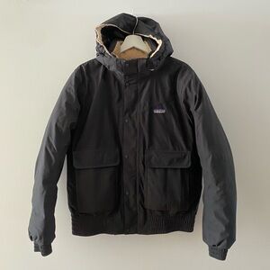 Patagonia Nanuq Black Goose Down Jacket Coat 28330F7 Women’s Size Large